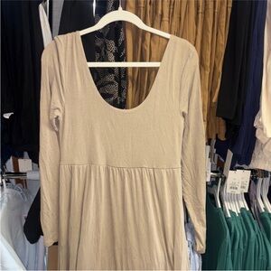 a new day Cream Long Sleeve Dress